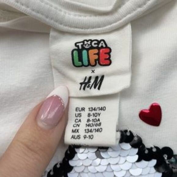 Gymboree H&M Girls Pants & Crew Neck Long Sleeve Shirt Top Bundle Of 2 Size 8 - Picture 8 of 8